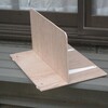 ベッド足元に棚を作る