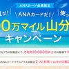 夏だ！ＡＮＡカードだ！使って１００万マイル山分けキャンペーン！！