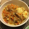 先日の美奈福さんのおでん汁で作った和風麻婆豆腐