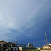 雨雲が避けてゆく・・