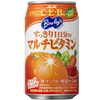 オレンジなのに栄養たっぷり！バヤリース すっきり1日分のマルチビタミン