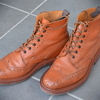 今までの10年ありがとう。これからの10年もよろしく！（Tricker's のカントリーブーツ）