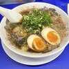 【徳島市】来来亭 国府店：味玉ラーメン（麺硬、味濃いめ）をいただく・・・鶏ガラスープ京都風醤油味ラーメンの美味さ