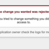 デプロイしていたRailsアプリケーションでThe change you wanted was rejected.が出た