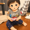【生後419日目】靴下を持ってきたら「外に行きたい」の合図