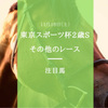 重馬場になるのか？　東京スポーツ杯（2017年）とその他レースの注目馬をザックリとピックアップ！