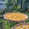 特製の籠で干しております
