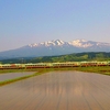 鳥海山と水鏡