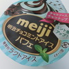明治チョコミントアイスパフェ【レビュー】