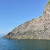 カムイワッカの滝、ルシャ湾