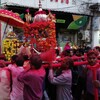 インドのウダイプルでタイミング良くお祭り見学