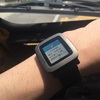 【Pebble Time】Googleマップのカーナビ案内を手首に通知して安全な旅