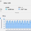 【水曜スピ練】３００ｍ１２本