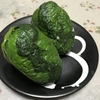 おにぎりは野沢菜漬けの葉っぱで巻く