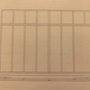 作業部屋作り　壁の図面を書いてみる