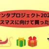 サンタプロジェクト2021★クリスマスに向けて買ったもの