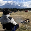 氷点下のふもとっぱら②夕暮れの富士山と急降下する気温