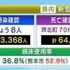 新たに８人感染確認 死者１人