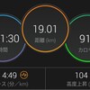 休日昼のランニング【2019/01/19午後ラン】