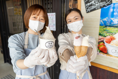 妙高市の特産「かんずり」や「酒かす」味も　 道の駅あらい「ひだなん」にジェラートコーナー登場