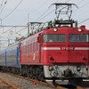 黒磯訓練・甲種輸送(EF65 1043＋HD300-901)　in氏家・白岡駅