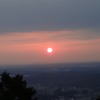 日和田山から眺める都会の日の出