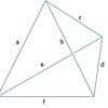 辺の長さによる四面体の体積