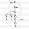 家系の法則２－縦横の法則
