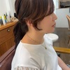 ロングヘアのマイナーチェンジ【顔まわりカット】でまとめ髪を華やかに