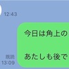 【堂々と私のLINEを見て落ち込む米美　松江おぷちゃは触りなさんな】