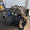 カメ型ロボに超音波センサーを取り付けた