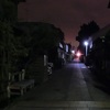 夜の散歩風景の写真を撮ってきた。通報と幽霊が心配です。