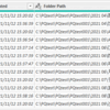 【PowerQuery】フォルダパス列から最終保存フォルダを抜き出した列を作成