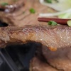 まる徳精肉店さんの牛タン焼き肉弁当