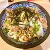豊はる（神田小川町）冷牛バラきしめん＋大根おろし