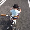 マロ自転車デビュー！