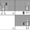 未完成を完成へ　句点のこだわり　よんこま作文。