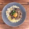 LUNCHEN #11｜ナスと卵黄でととのう。濃厚肉あん和風パスタ