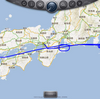 羽田空港閉鎖で目的変更やダイバート　Flightradar24