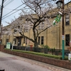 歴史民俗資料館に展示してあった煉瓦と高砂小学校の正門へ向かう煉瓦積みのアプローチ