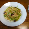 絹さやのパスタ④和風ソース