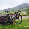 雨の中の茶臼山6本