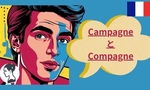 フランス語の「Campagne」と「Compagne」は違う！コンパニオンの意味は？