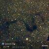 星見娘で電視観望5064(B72 S字状暗黒星雲 in Oph)