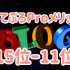 「はてなブログPro」のメリットをランキング形式で紹介！（感想付き）①「15位-11位」