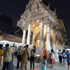 タイの仏教行事 - マーカブーチャー（万仏節 วันมาฆบูชา） -  （バンコク・タイ） 