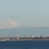 今朝の富士山はきれいだ