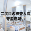 二度目の検査入院　腎盂癌疑い