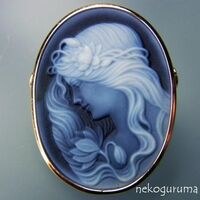 カメオ ストーン カメオ メノウ Cameo Stone Cameo Agate 猫車通信 カメオ ストーン カメオ メノウ Cameo Stone Cameo Agate 猫車通信