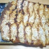 週末定番、手作り羽根付き焼き餃子の一皿　より。 